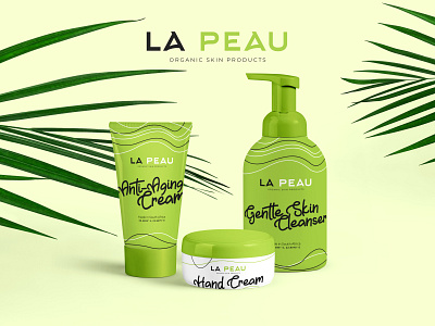 La Peau Packaging design bottles branding design logo logo design package design packaging packaging design product design typography