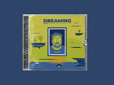 Dreaming CD cover design illustration.design.cd cover