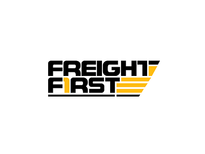 Freight first logo design