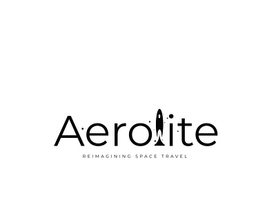 Aerolite logo design art branding des design graphic design logo logo design typography ui vector