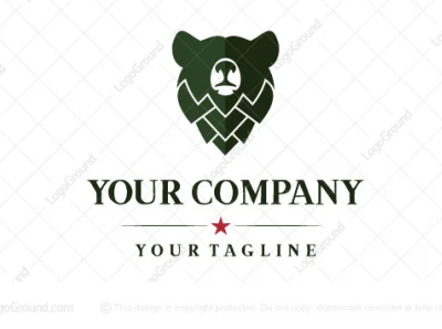 Bear Hops Logo