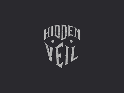 Hidden Veil apparel apparel design apparel logo black ninja tshirt veil veil logo