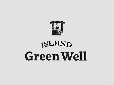 Island Green Well Water Logo