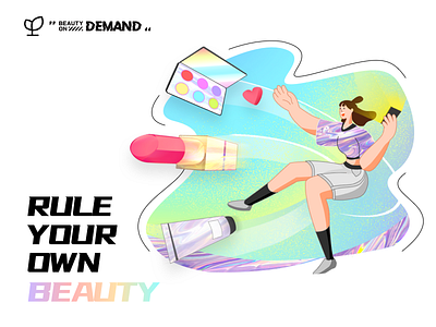 RULE YOUR OWN BEAUTY illustration