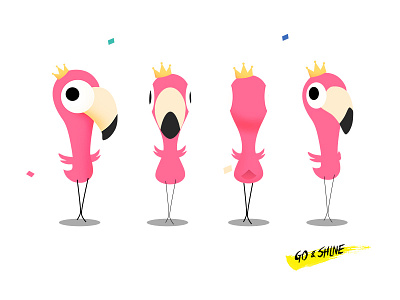 flamingo mascot mascot
