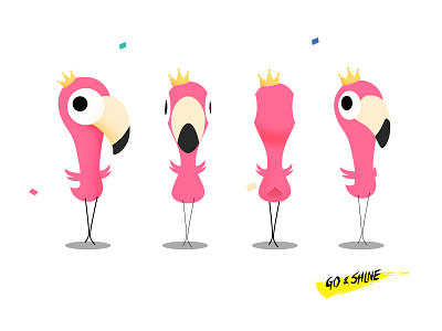 flamingo mascot