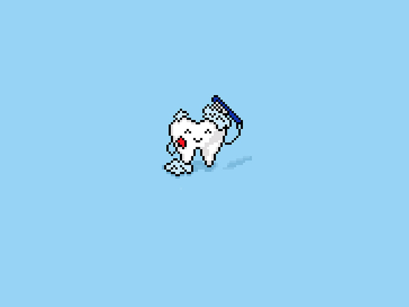 cute tooth shower washing toothpaste toothbrush tooth