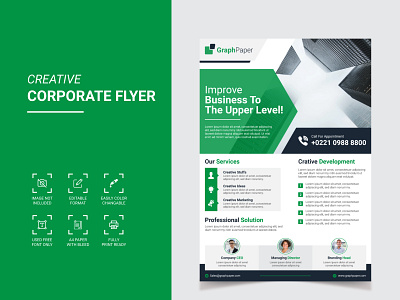 Creative Corporate Flyer Template 2022 flyer design 2022 flyers business flyer template business flyers corporate branding corporate flyer design corporate flyers corporate identity creative flyer design creative flyers digital marketing flyer flyer design flyers freepik minimal flyer poster design print design professional flyer trendy flyer vector