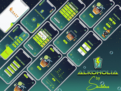 Alkoholia-Game Ui Design & Sketch app beer design drinkers gambling graphics icon illustration ios motion animation sketch truth dare ui ux vector