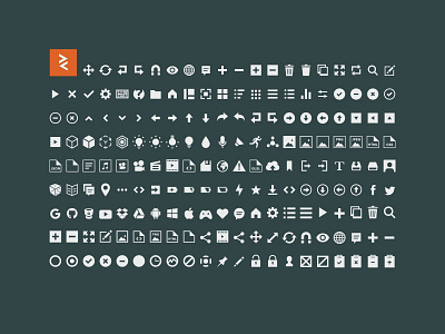 Playcanvas Icons custom font icon set ui webdesign