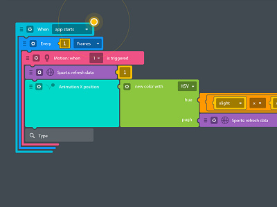 Kano Code code interface blocks ui education kids