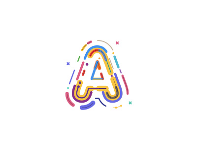 Artopia illustration logo roonio vector