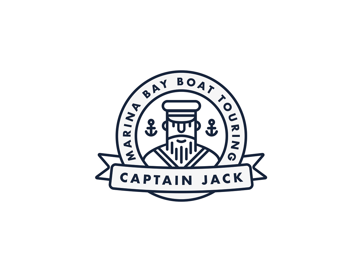 Captain Jack Logo by Tobias Hansson on Dribbble