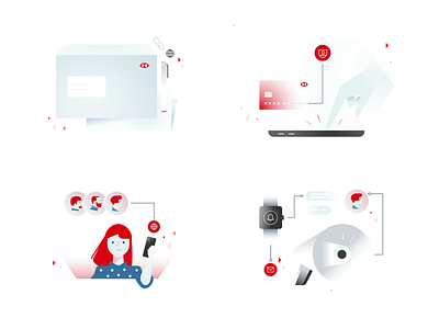 HSBC Illustration Exploration 2020 banking brand illustration hsbc illustration product