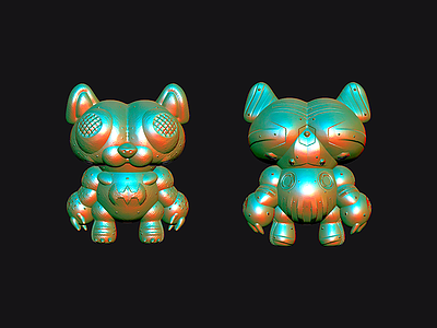 El Gato Beast mode beast character concept el gatto toy warrior