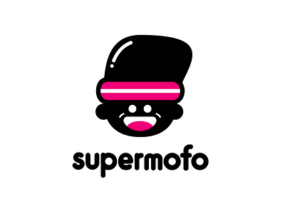 Supermofo branding logo mark supermofo