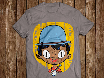Rude Boy Willie banjo character clawhammer tee