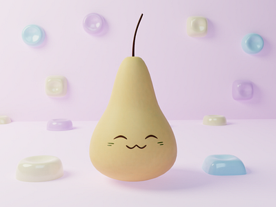 Cute pear