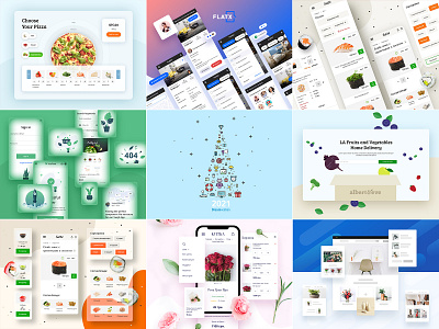 TOP 9 Shots of 2020 2020 ecommerce icon iconset illustration marketplace opencart ui ui element uidesign ux