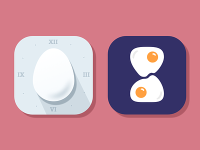 Daily UI 005 App Icon app app icon daily ui daily ui app icon egg egg timer eggs icon