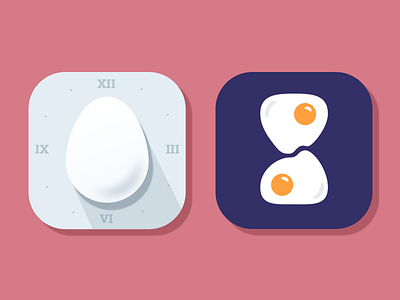 Daily UI 005 App Icon app app icon daily ui daily ui app icon egg egg timer eggs icon