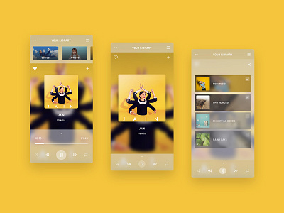 Daily UI 009 - Music Player