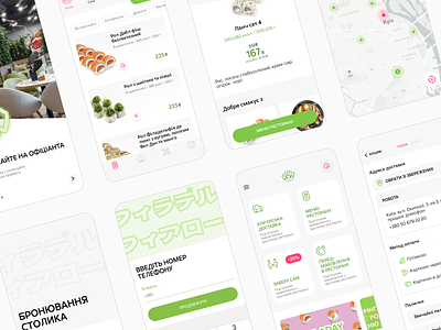 Restaurant delivery app delivery mobile mobile app orders sushi ui ux