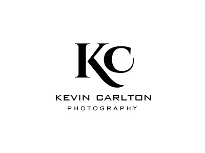 KC Logo black and white branding icon identity logo photographer