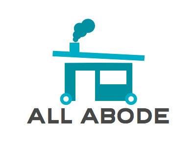 All Abode Logo Comp modern realtor homes identity branding design logo