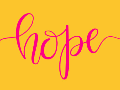 hope lettering