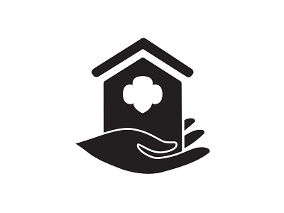 HACA Icon community girl scouts housing icon logo