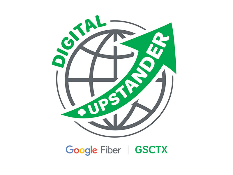 Digital Upstander - Patch Design google arrow mark logo design patch