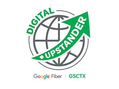 Digital Upstander - Patch Design arrow design google logo mark patch