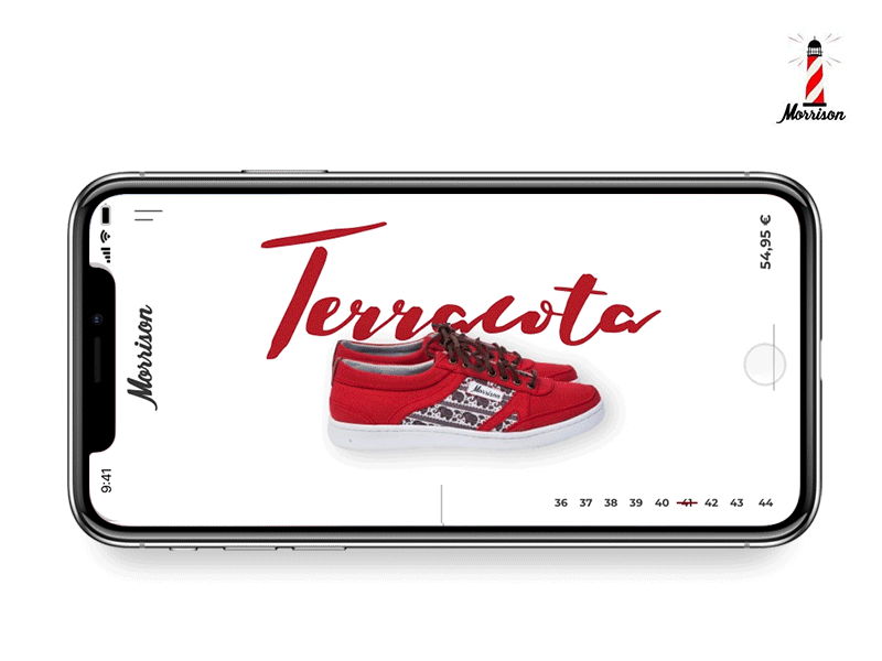 UI Morrison shoes iPhone X