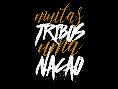 Camiseta - Muitas tribos uma nação designer nação sergiomovie tribos tshirt