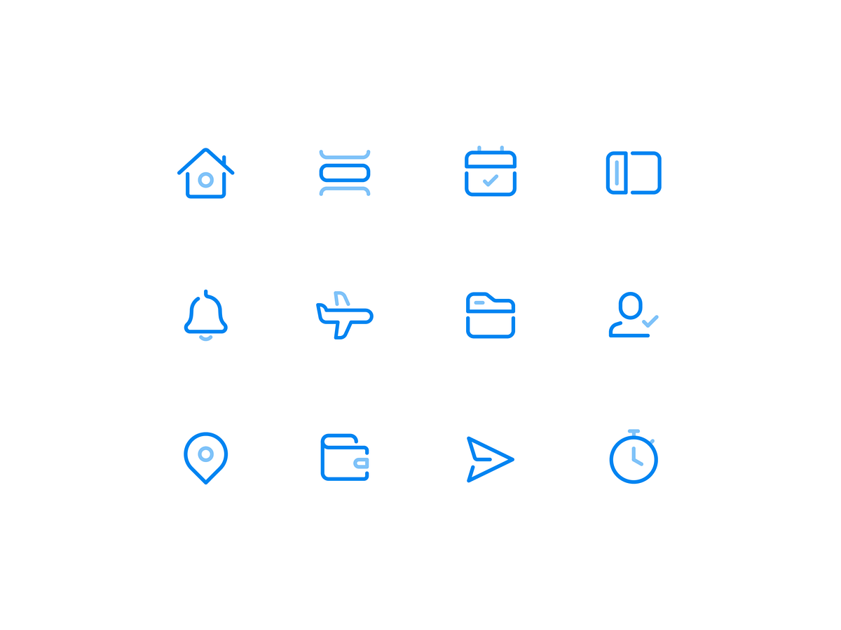 RotaCloud Icon Set by James Farey on Dribbble