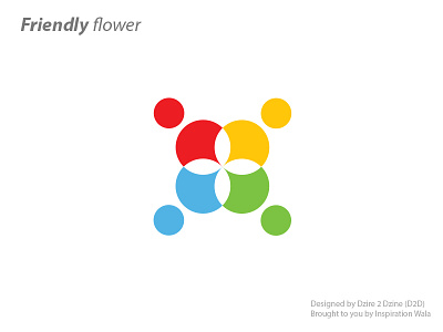 Friendly Flower 11-11 logo games flower friendly friends inspiration wala logo