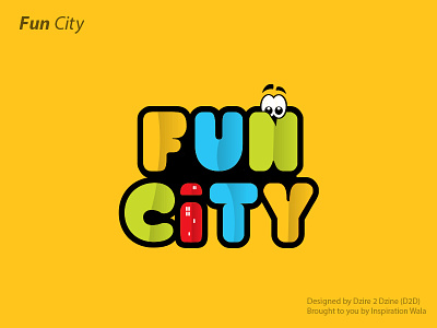 Fun City 11-11 logo games city fun inspiration wala kid logo play