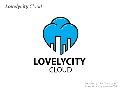 Lovelycity Cloud 11 11 logo games city cloud heart inspiration wala logo love