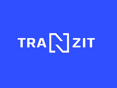 Tranzit N logo design graphic logo minimalism