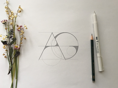 AG grid design graphic logo logogrid minimalism