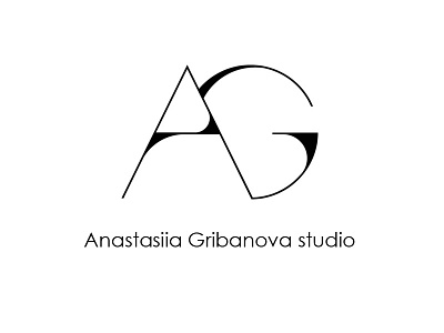 AG logo design graphic logo logogrid minimalism