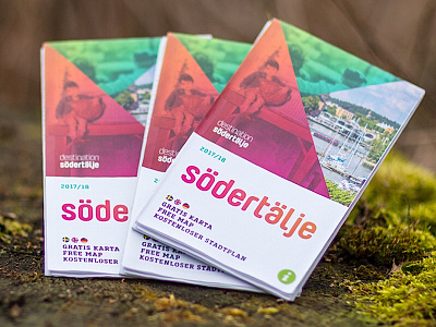 Södertäljebyrån art direction graphic design maps