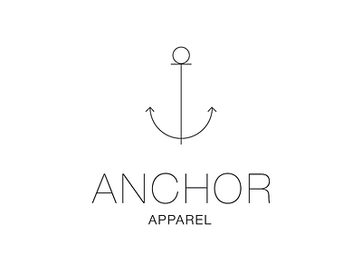 Anchor Apparel logo logotyp thirtylogos