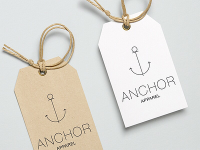 Anchor Apparel apparel logo logotype thirtylogos