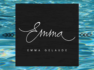 Emma branding calligraphy custom type handlettering handwritten lettering logo logotype type design typography