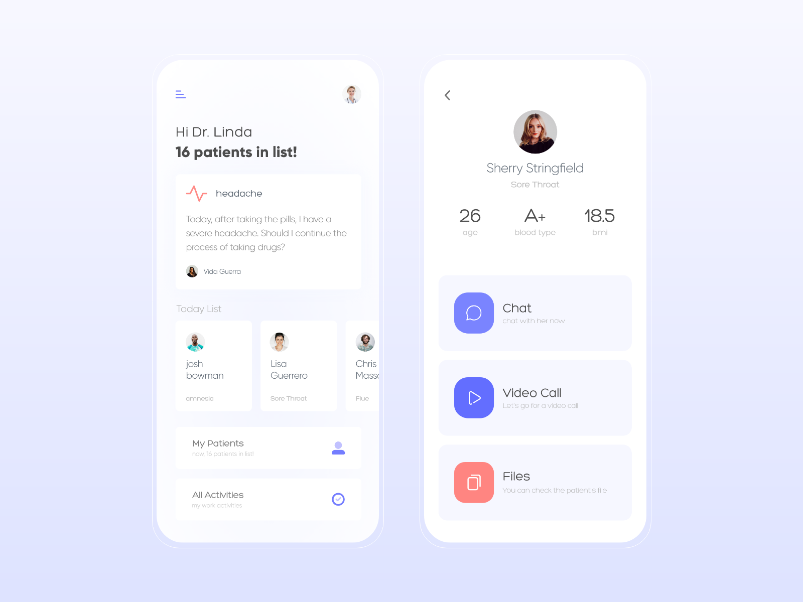 Medical App by SadeQ on Dribbble