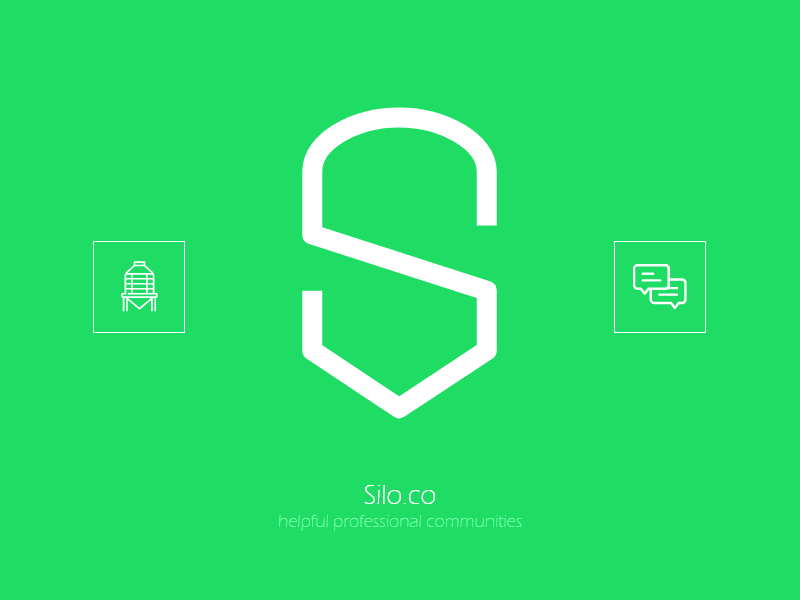 Silo minimal adobe speech bubbles speech balloon color silo vector brand branding illustration iran illustrator design xd typography logo