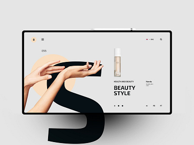 Beaty S design landingpage ui uidesign ux uxdesign website