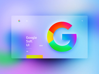Google Soft UI design landingpage ui uidesign ux uxdesign website